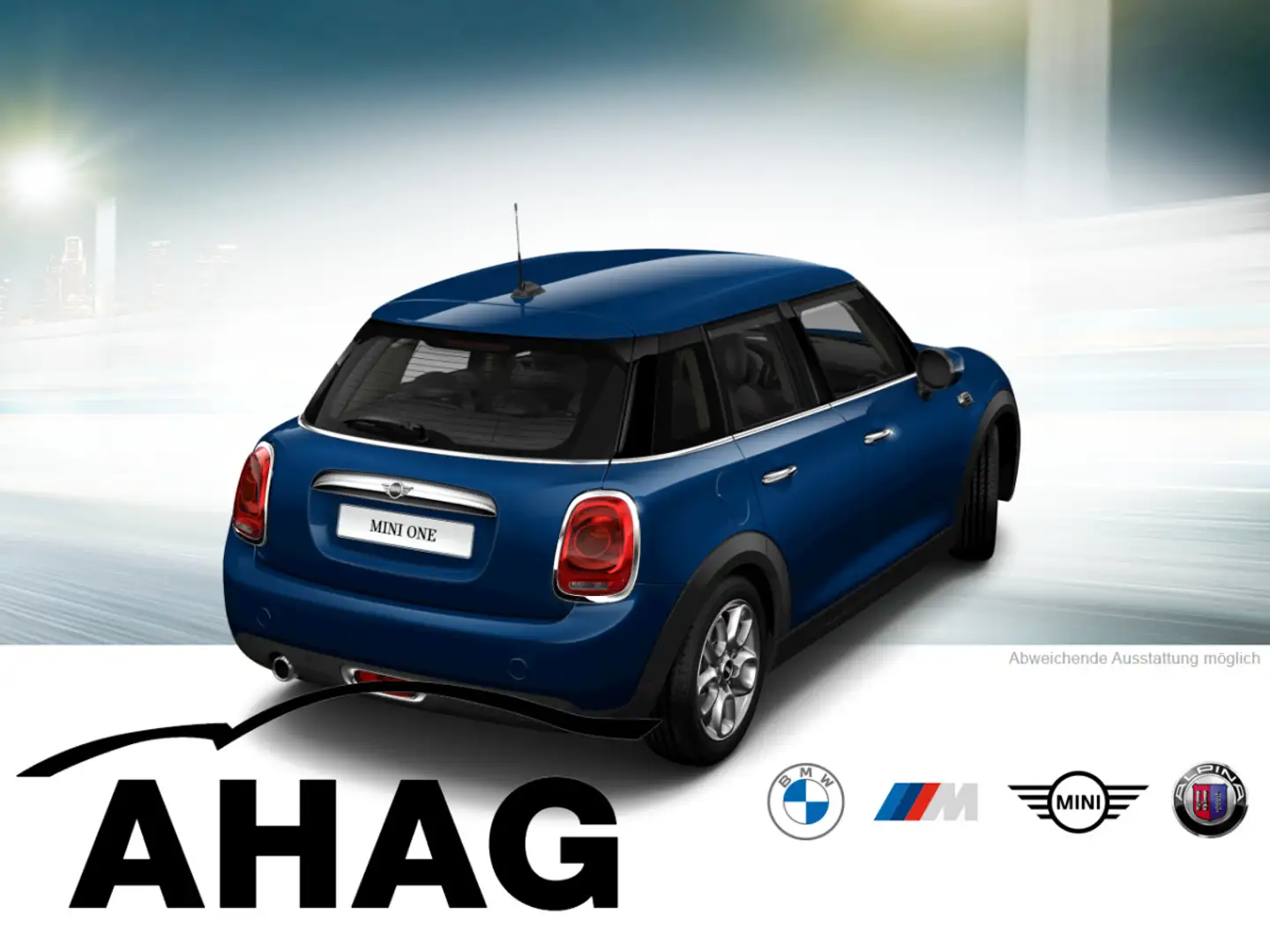 MINI One Klimaaut. Sportsitze PDC Außensp.Paket Blau - 2