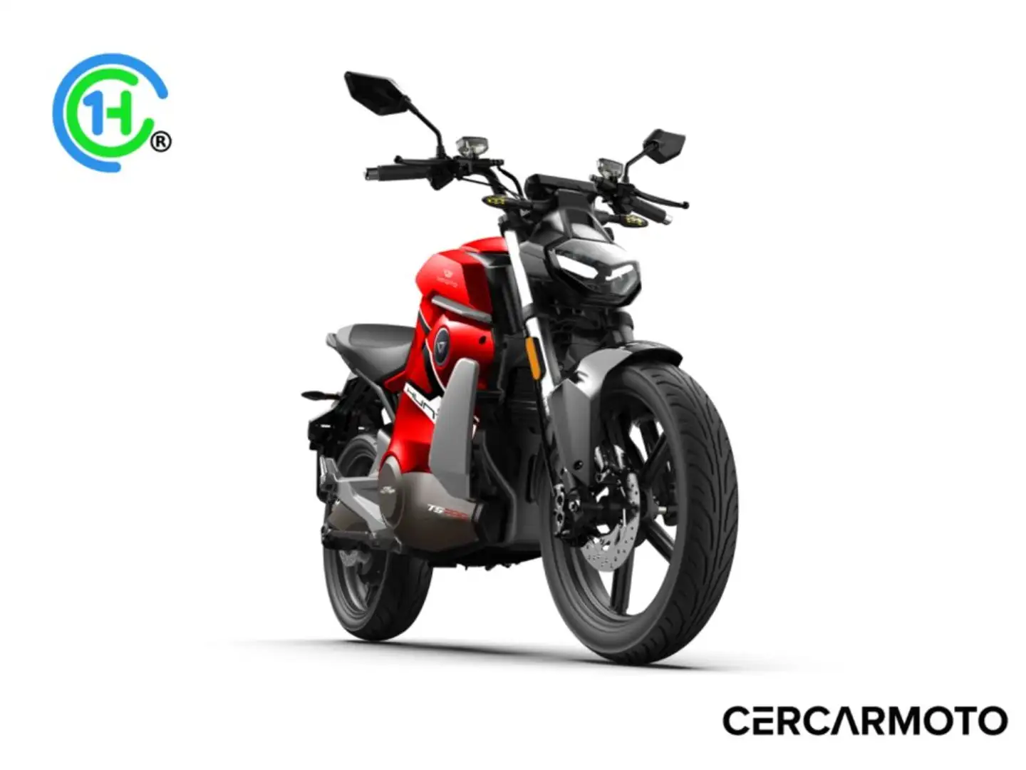 Super Soco TS VMOTO STREET HUNTER L3 = 125 ELETTRICO ECO - INC. Червоний - 1