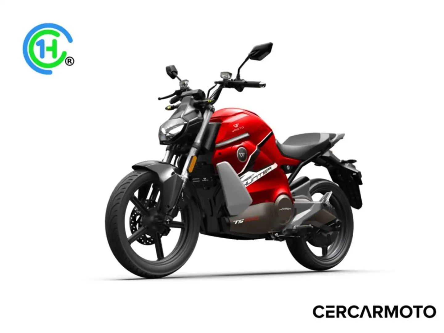 Super Soco TS VMOTO STREET HUNTER L3 = 125 ELETTRICO ECO - INC. Червоний - 2
