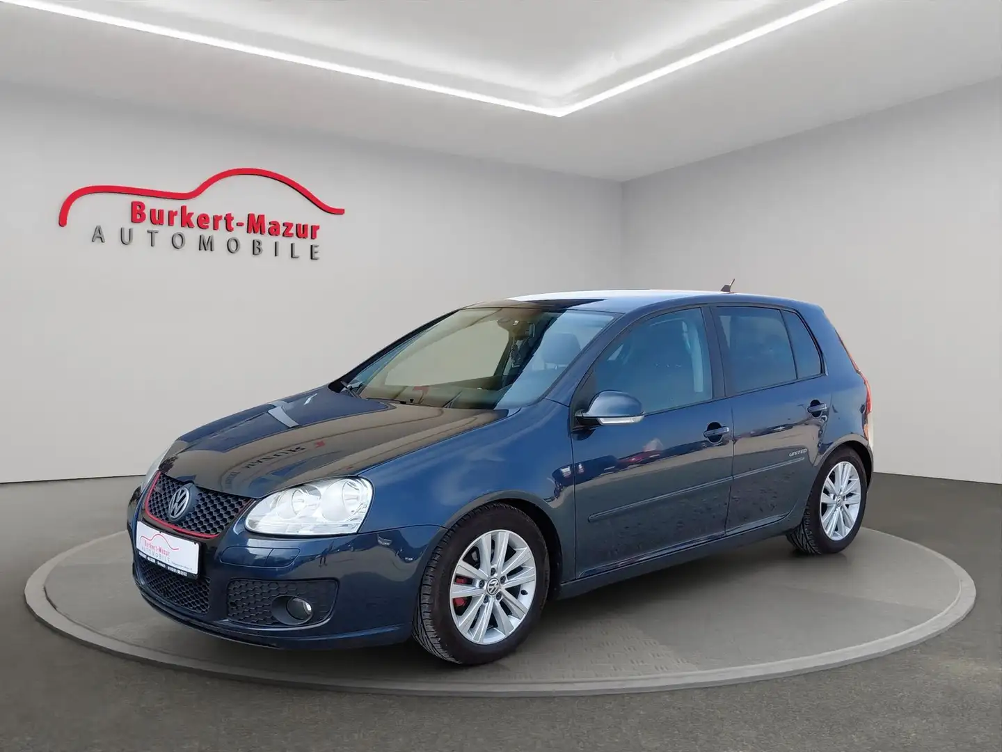 Volkswagen Golf V 1.6 United *PDC*Klimaauto*SHZ Blau - 1