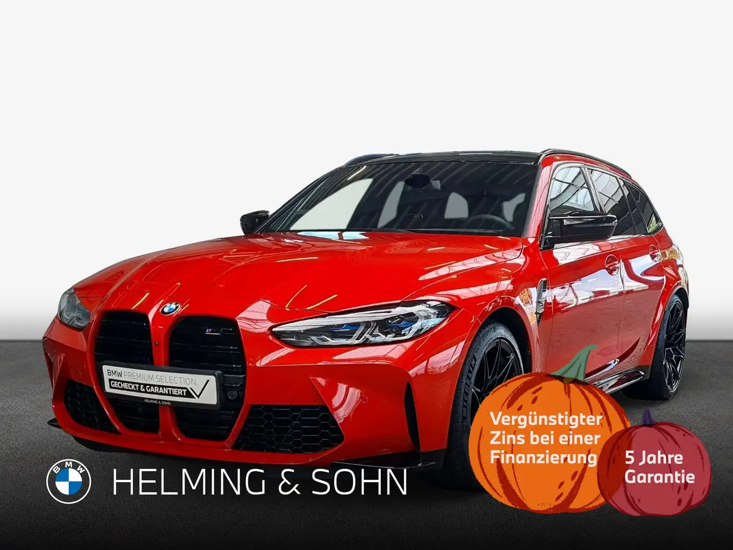 BMW M3 Competition M xDrive Touring HK HiFi Laser Lenkrad Rot - 1