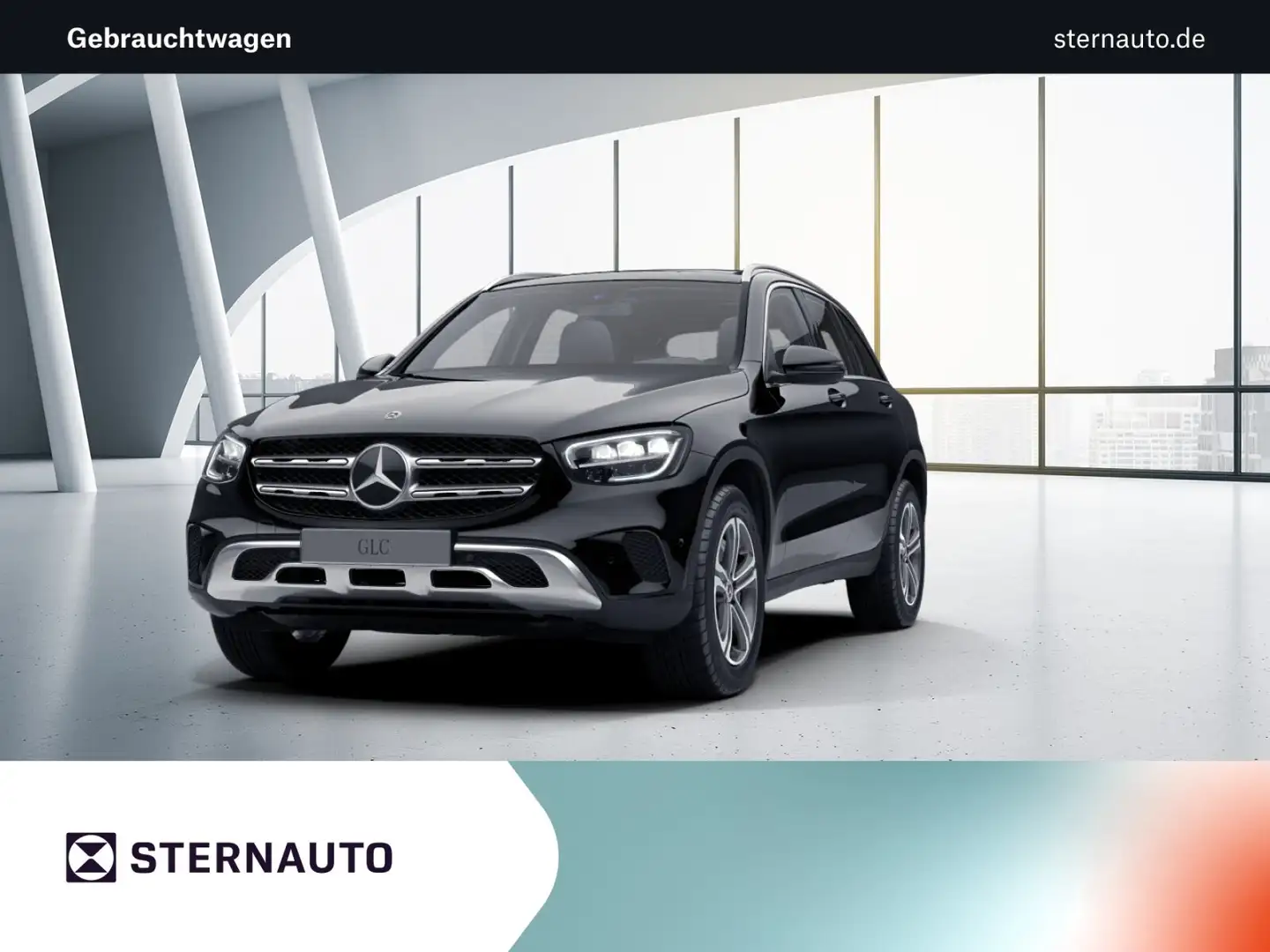 Mercedes-Benz GLC 300 GLC 300 de 4M PanoDach RüKam AHK Spiegelp LED Schwarz - 1
