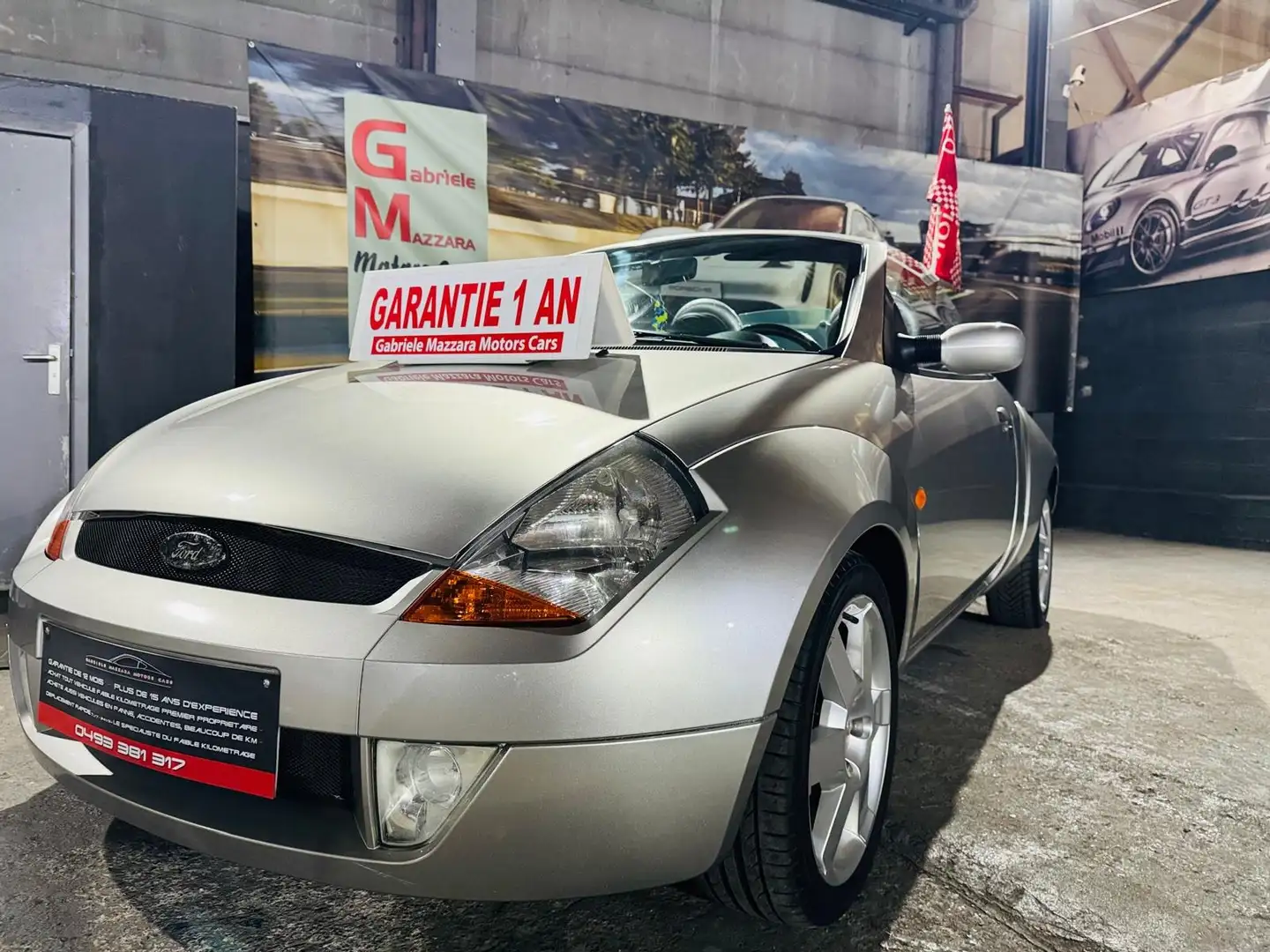 Ford Streetka StreetKa 1.6i - Cuir - Airco - J.A Gris - 1