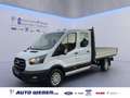 Ford Transit Pritsche DoKa 350 L3 *AHK*TEMPO*BEIFAHRER- Weiß - thumbnail 1