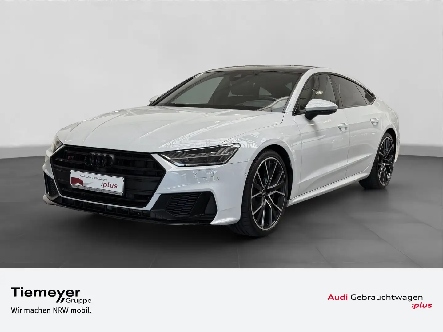 Audi S7 3.0 TDI Q LEDER HuD LM21 MATRIX Weiß - 1