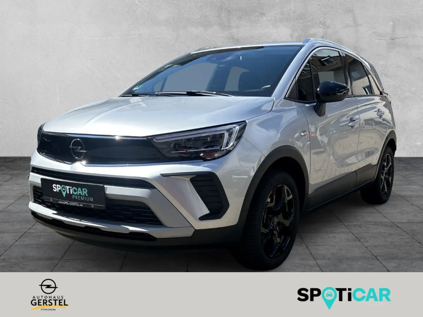 Opel Crossland Elegance 1.2 Turbo NAVI LED CAM SHZ LHZ Plateado - 1