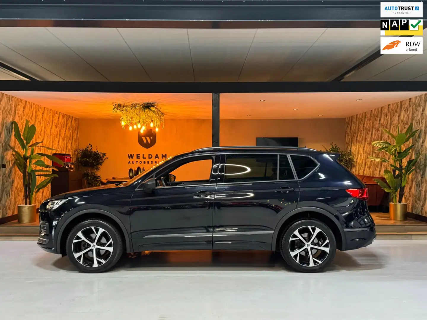 SEAT Tarraco 1.5 TSI FR 7p. Garantie CarPlay Camera Elek Achter Zwart - 1