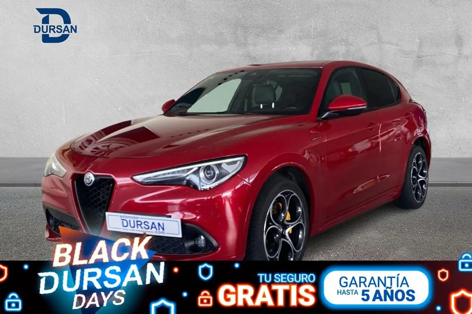 Alfa Romeo Stelvio 2.2 Diesel 154kW 210CV Veloce Q4 Rosso - 1