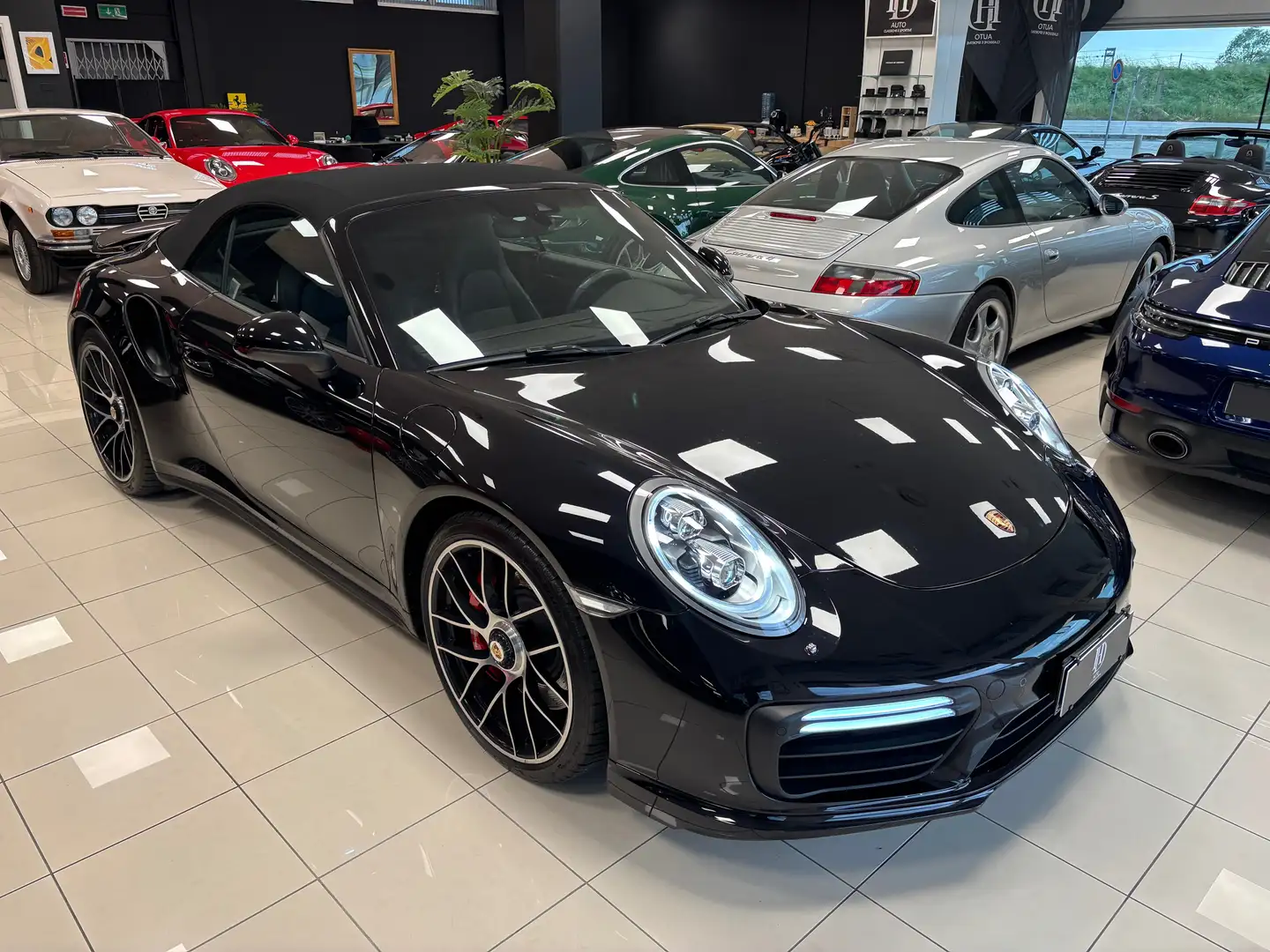 Porsche 991 911 Cabrio 3.8 Turbo - APPROVED FINO AL 24/01/27 - Schwarz - 1