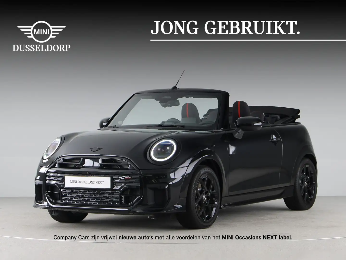 MINI Cooper C Cabrio John Cooper Works Pakket XL Zwart - 1