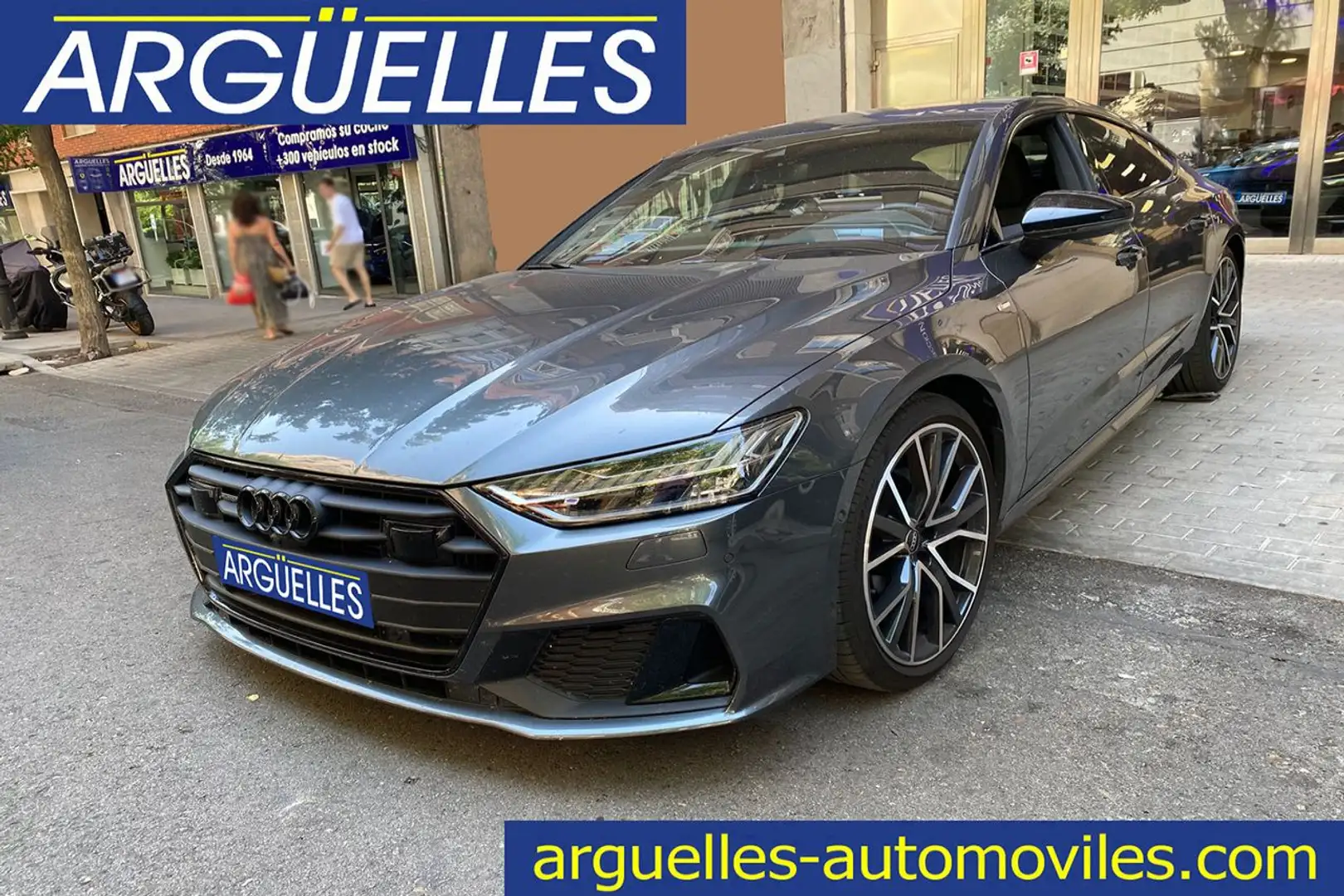 Audi A7 Sportback 40 TDI Black Line Quattro 204cv S tronic Gris - 1