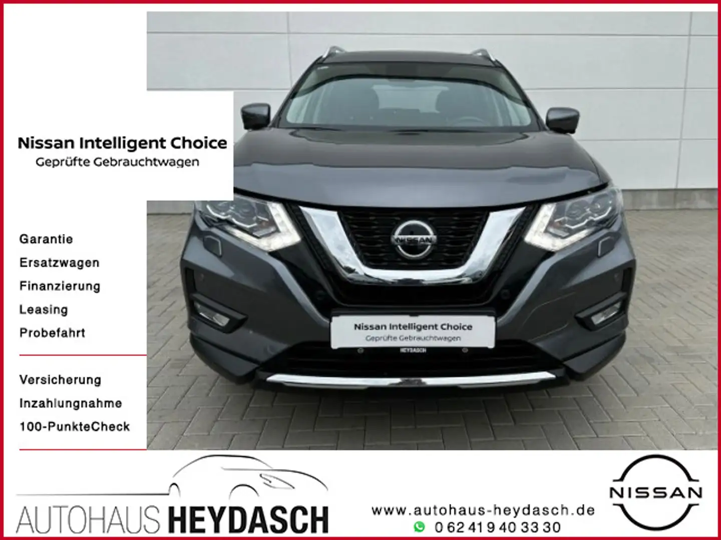 Nissan X-Trail Tekna *Automatik*LED*BOSE*AHK*inkl. WKR* Grau - 1