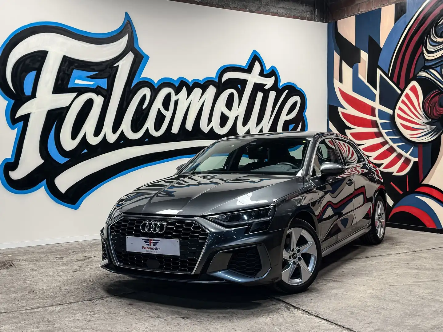 Audi A3 1.0 TFSI*S-LINE*CARPLAY*ZETELVERW.*DAB*LED* Grigio - 1