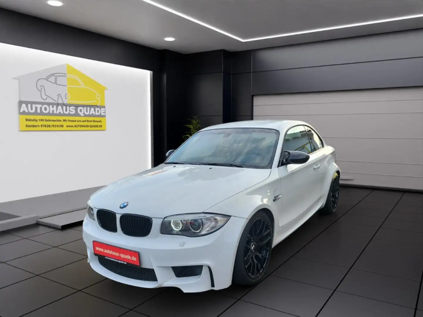 BMW 1er M Coupé Sportpaket Navi Leder Memory Sitze Soundsystem Har Alb - 1