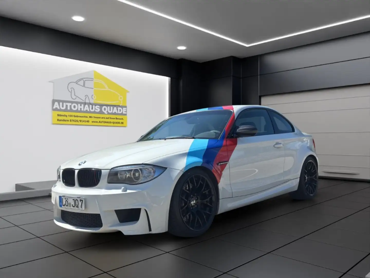 BMW 1er M Coupé Sportpaket Navi Leder Memory Sitze Soundsystem Har Alb - 1