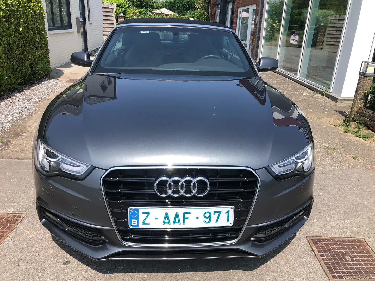 Audi A5 Cabriolet 1.8 TFSI S line sport plus 52910 km !!! Grijs - 2