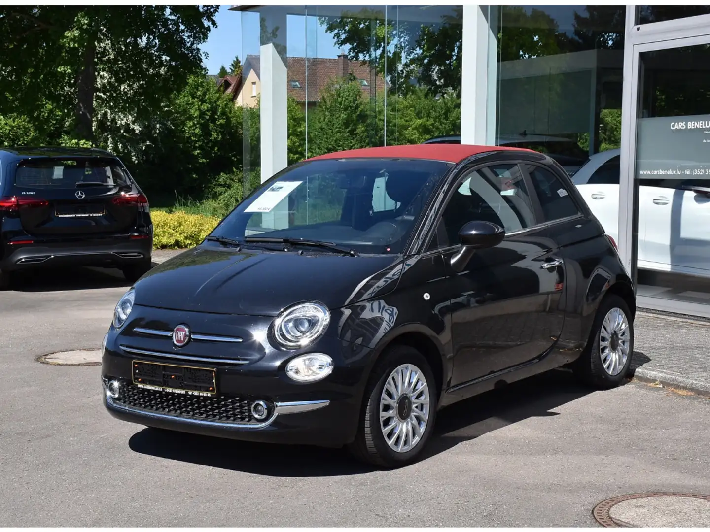 Fiat 500C 1.0 Hybrid REGUL PDC 1° MAIN Noir - 2