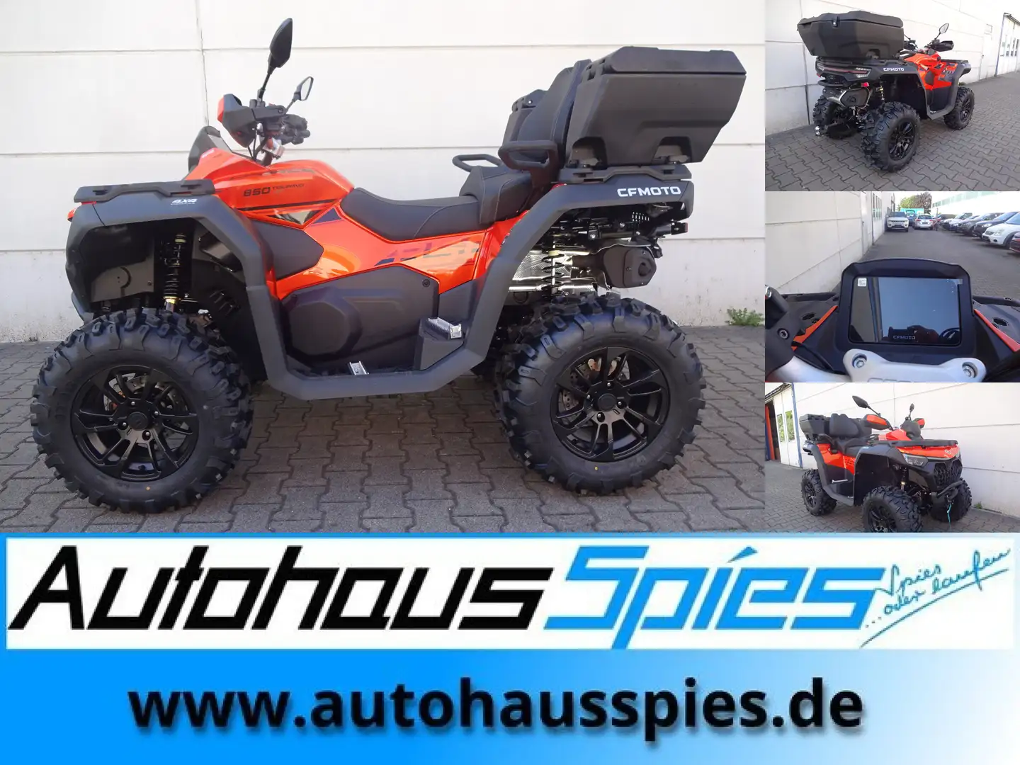 CFMOTO CForce 850 Touring ABS EPS T3B AKTIONSPREIS BIS 28.06.25 Orange - 1