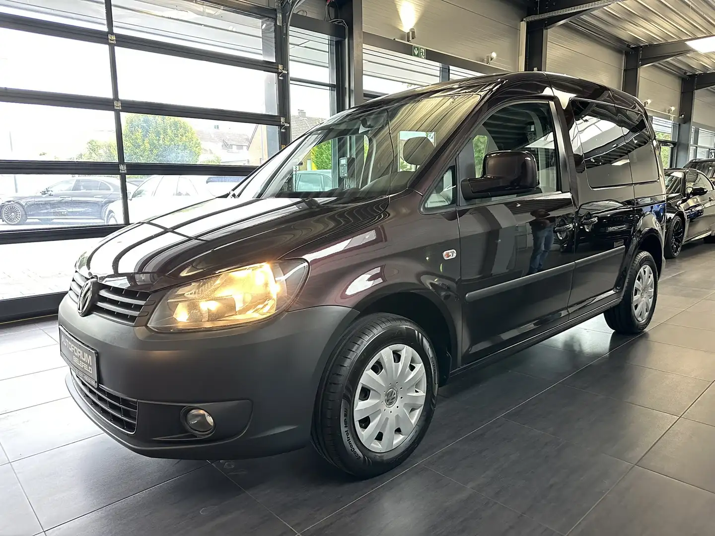 Volkswagen Caddy 1.6 TDI Roncalli Behindertengerecht-Rampe Paars - 2