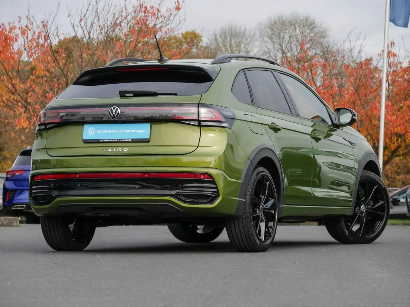 Volkswagen Taigo R-Line 1.0 TSI DSG LED-Matrix Kamera Black Grün - 2