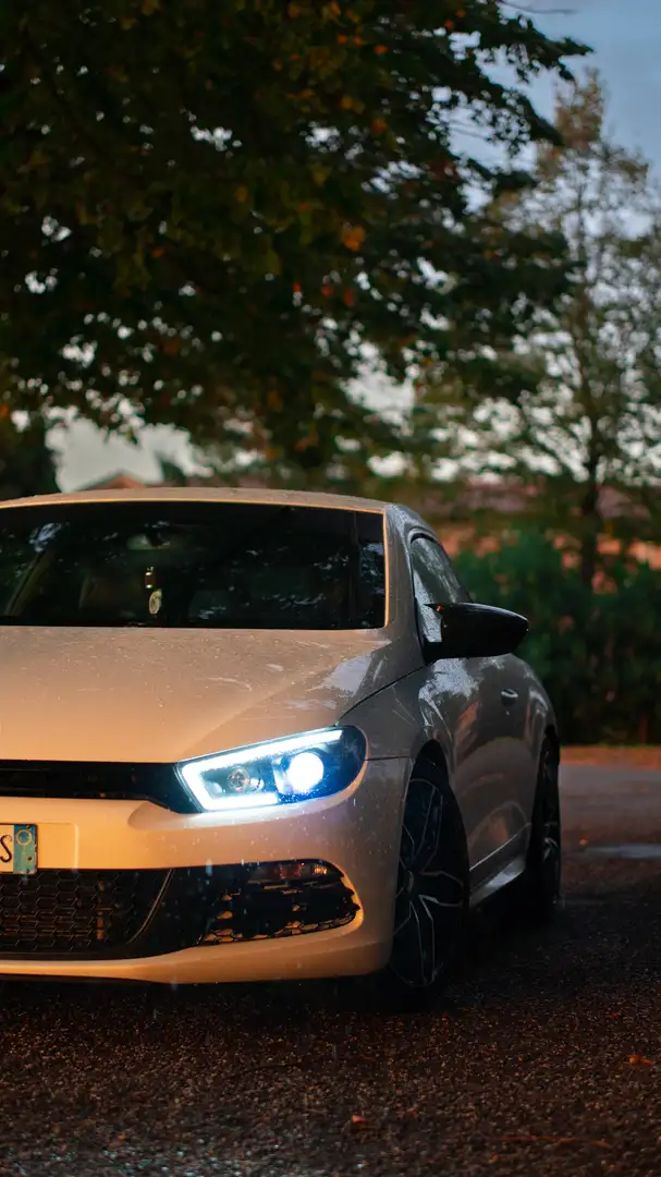 Volkswagen Scirocco Volkswagen Scirocco 1.4 TSI Benzina/GPL Bianco - 2