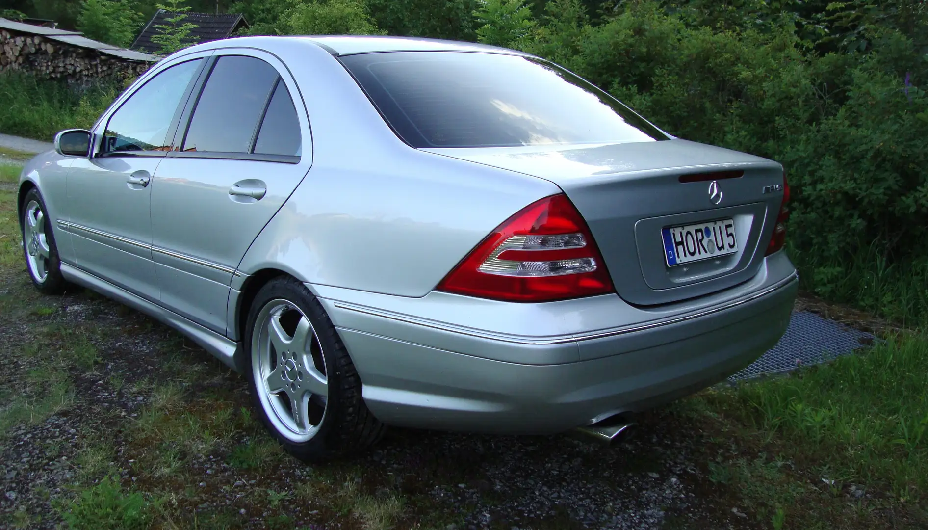 Mercedes-Benz C 240 Mercedes C 240 Automatik Original AMG Paket ab Wer Silber - 2
