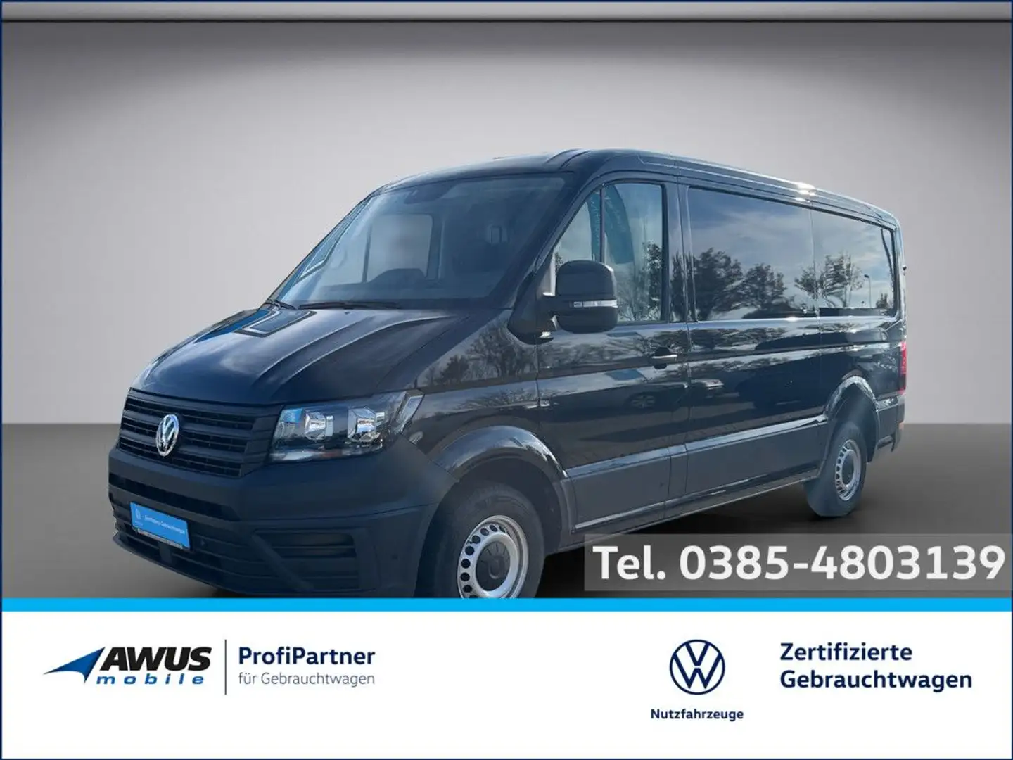 Volkswagen Crafter 35 Kasten MR ND 2.0TDI 103kW FroSG6 Schwarz - 1