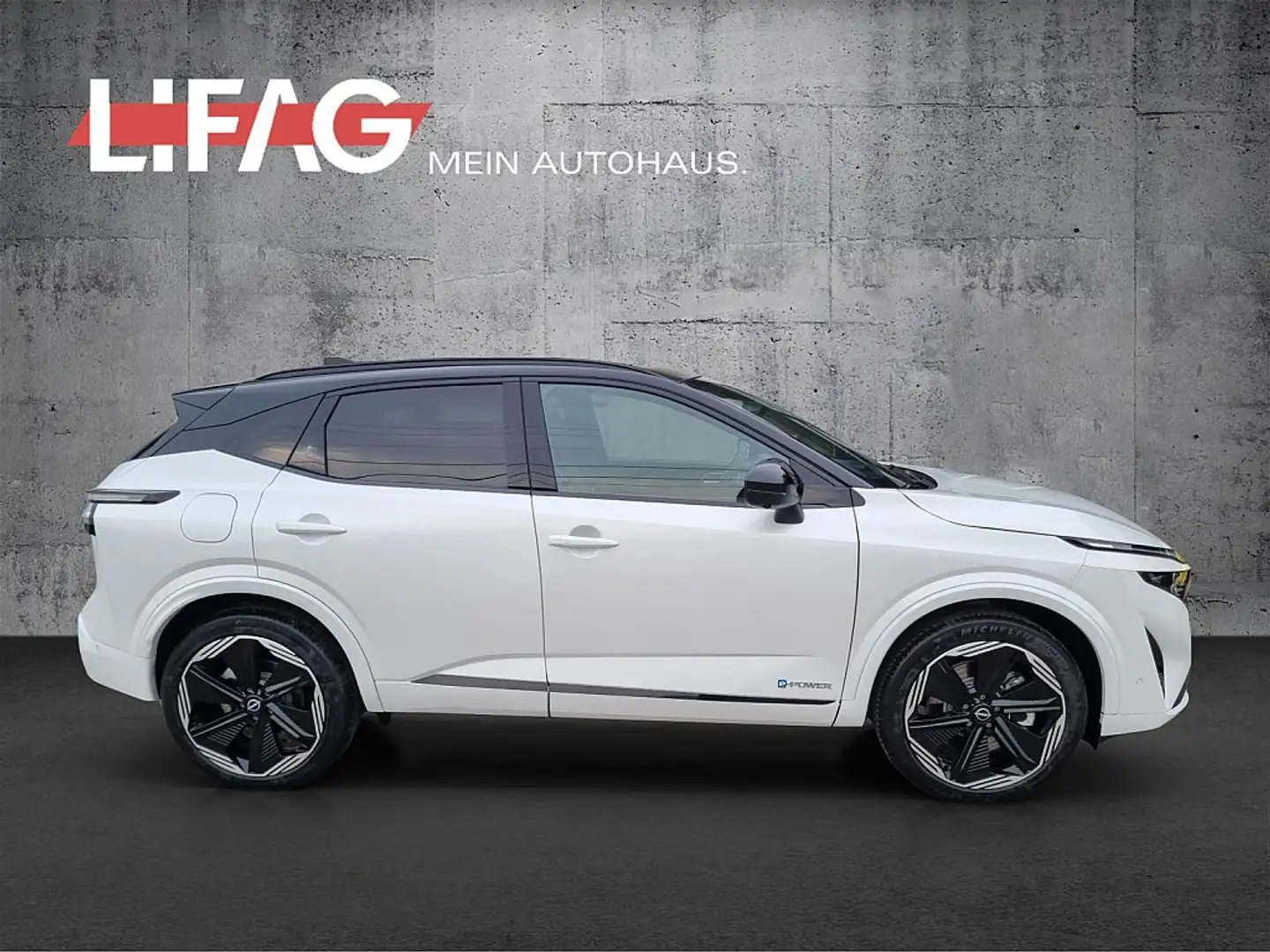 Nissan Qashqai 1,5 VC-T e-Power N-Design *ab € 30.990,-* Blanc - 2