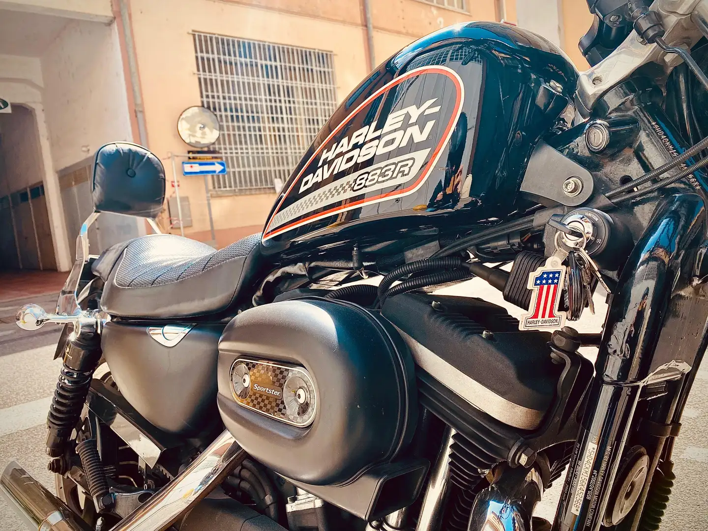 Harley-Davidson Sportster XL 883 versione R a carburatori Negru - 2
