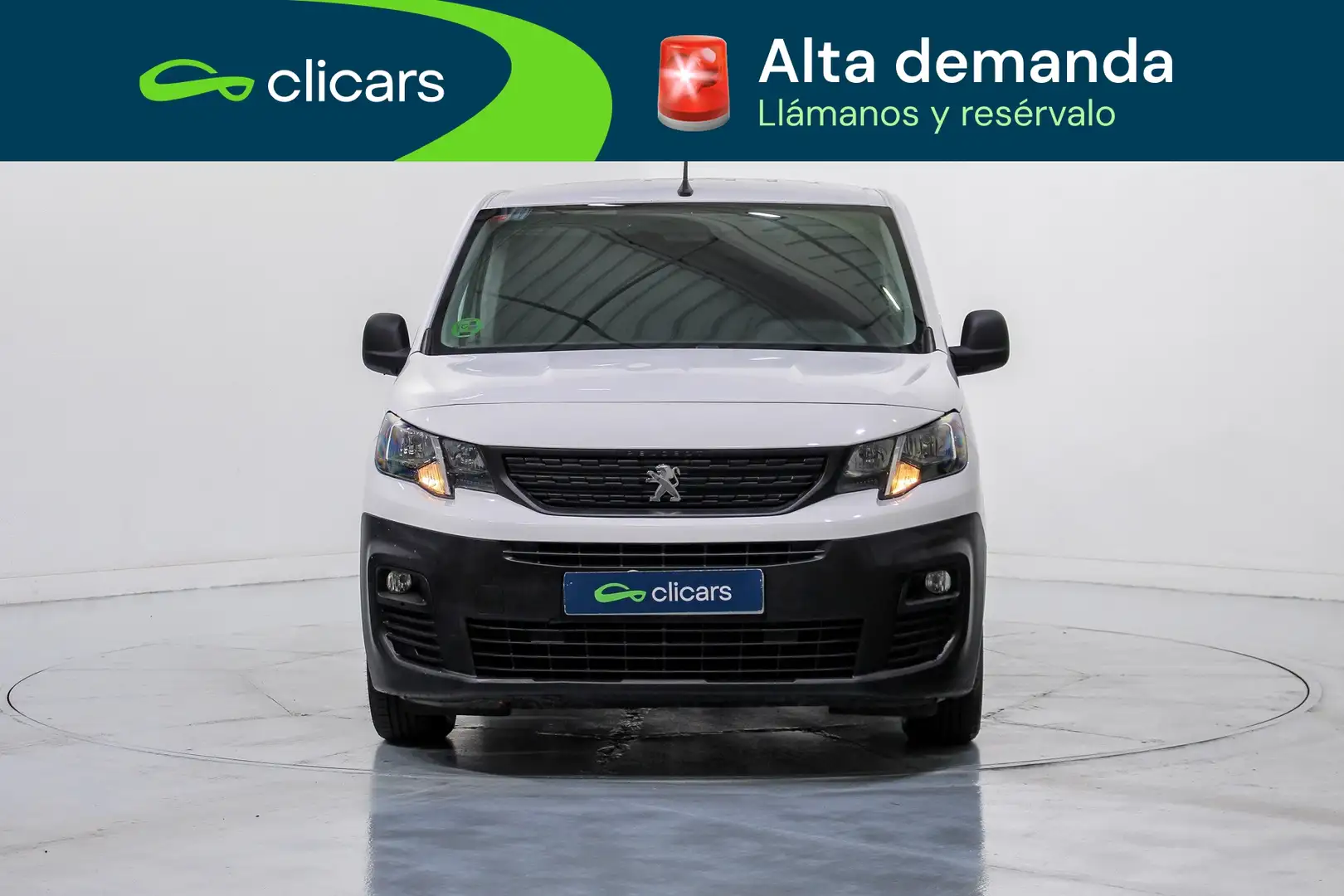 Peugeot Partner 1.5BlueHDI Pro Standard 600kg 75 Blanco - 2