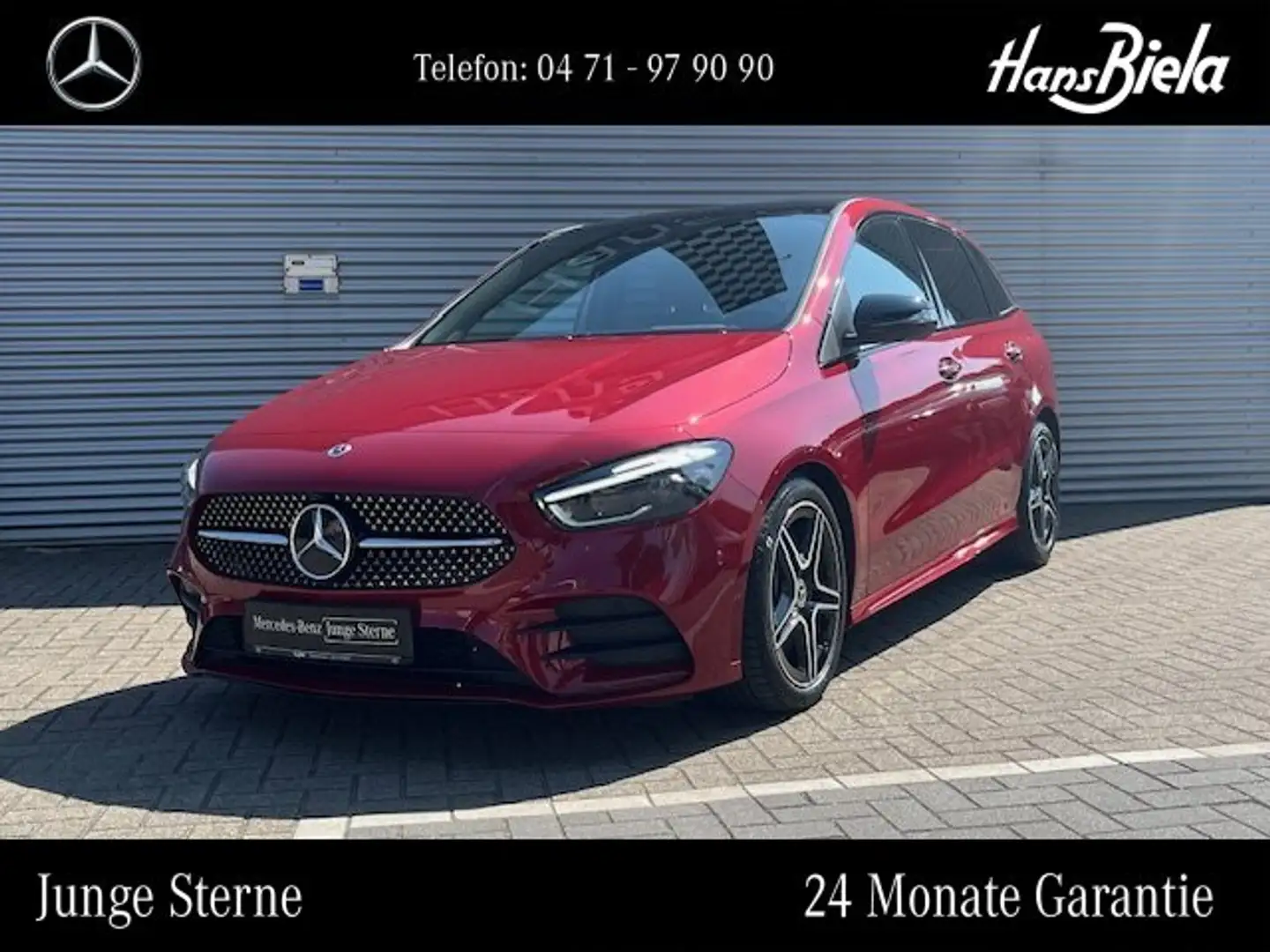 Mercedes-Benz B 250 B 250 4M AMGPrem+/Night/Panod/Multi/Dis/360/AHK Czerwony - 1