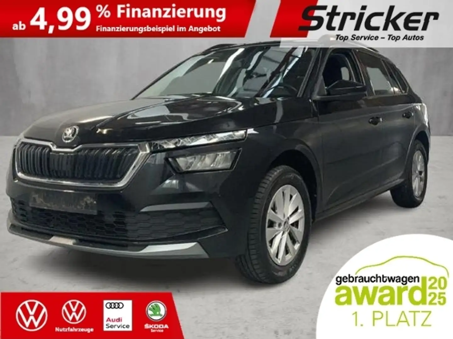 Skoda Kamiq Selection 1.5TSI DSG 261,-ohne Anzahlung Sitzheiz Nero - 1