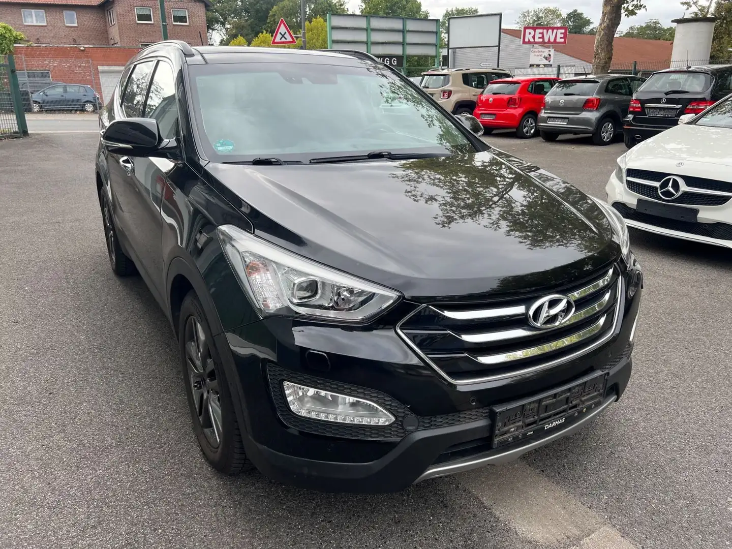 Hyundai SANTA FE Premium 4WD"Aut."Pano"Leder"Navi"Kamera Schwarz - 1