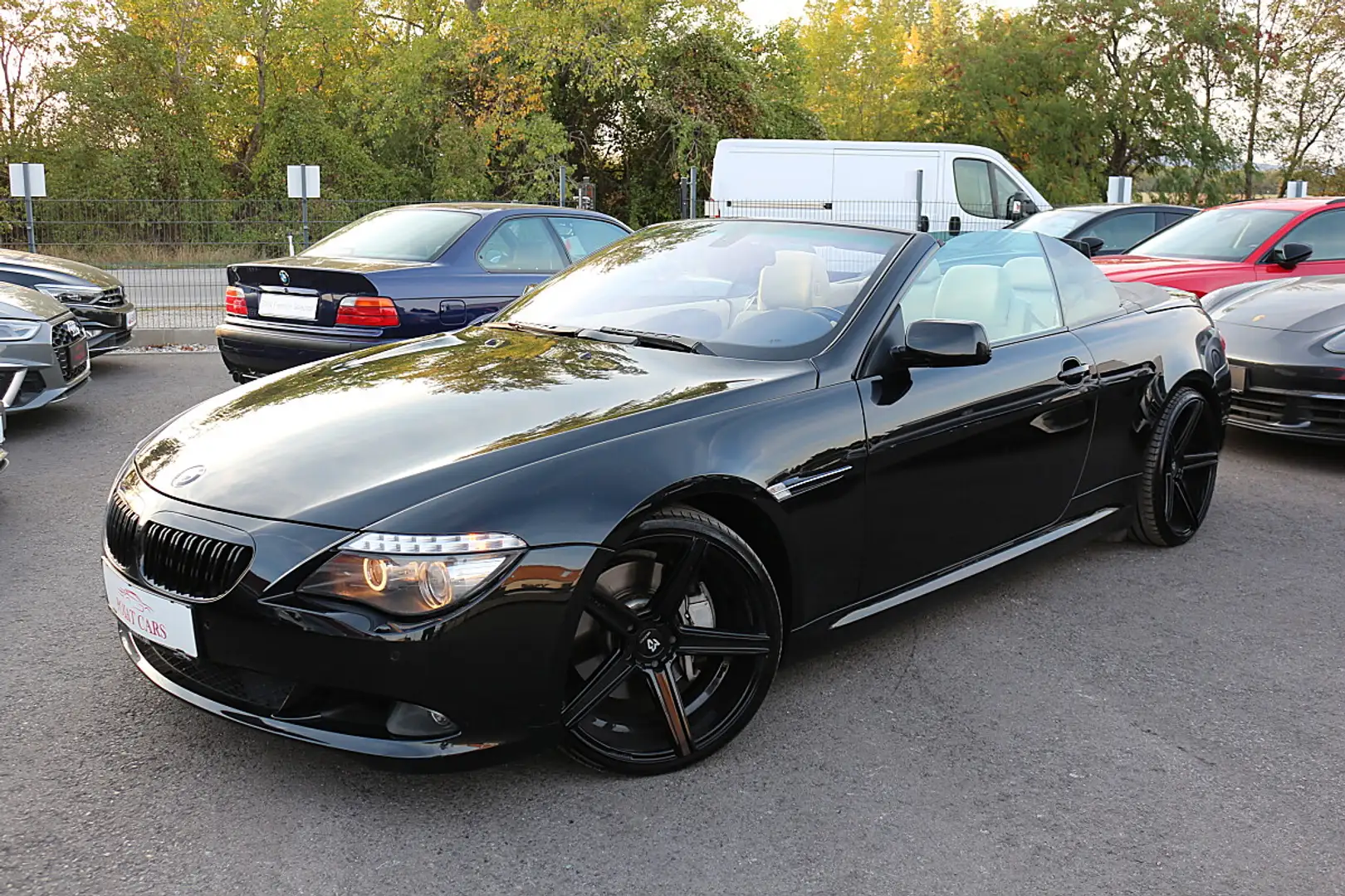 BMW 635 d Cabrio Sport Aut *20zoll* *H&R* Schwarz - 1