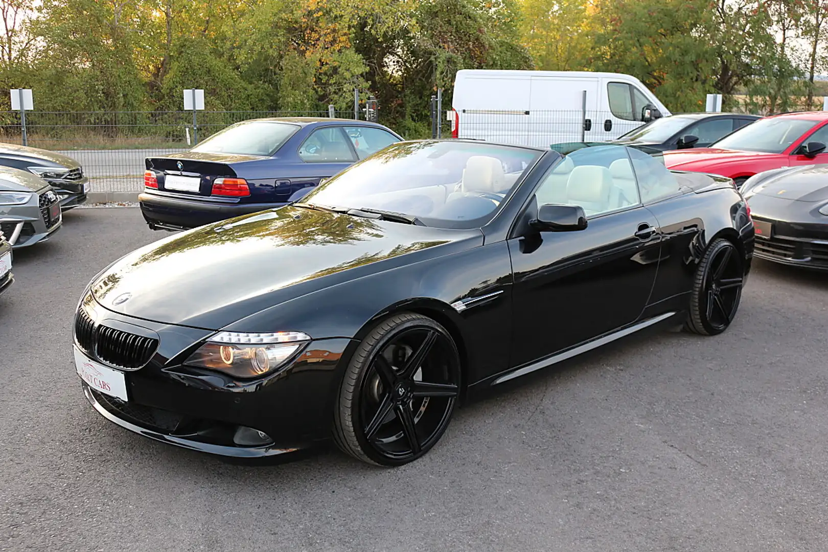 BMW 635 d Cabrio Sport Aut *20zoll* *H&R* Schwarz - 2