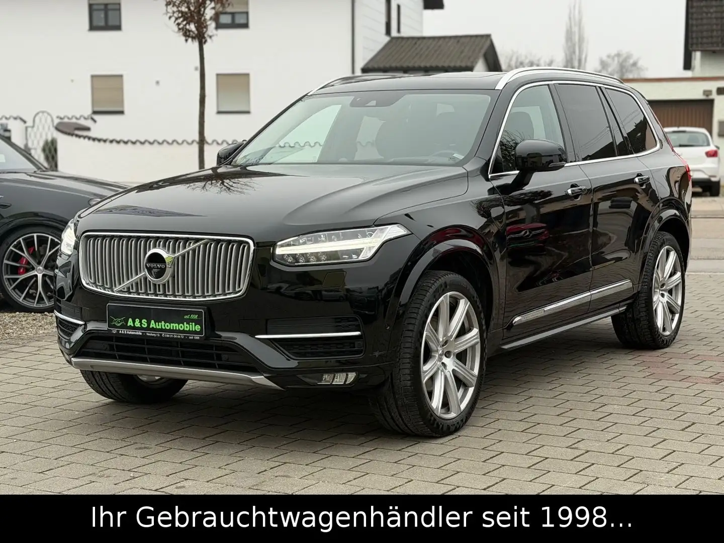 Volvo XC90 Inscription AWD 7-Sitzer *PANO/AHK/HUD/360° Schwarz - 2