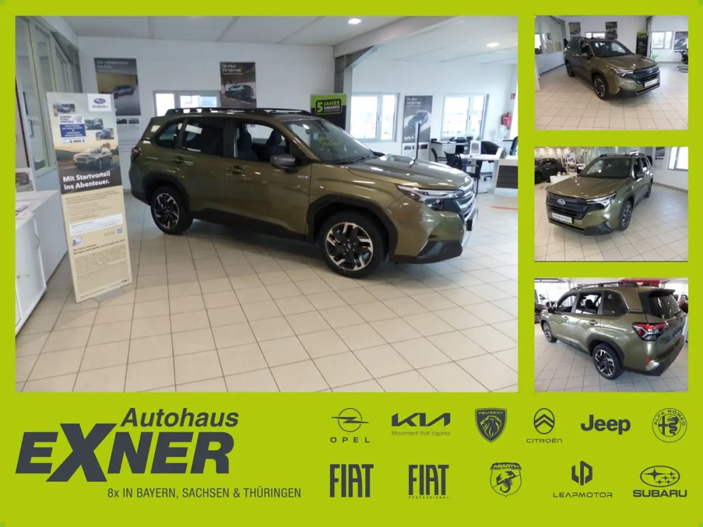Subaru Forester 2.0ie - Exclusive & viel Zubehör Vert - 1