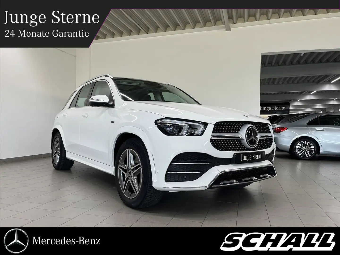 Mercedes-Benz GLE 350 de AMG DIST+MULTI+PANO+AHK+BURMESTER+AMB Wit - 1