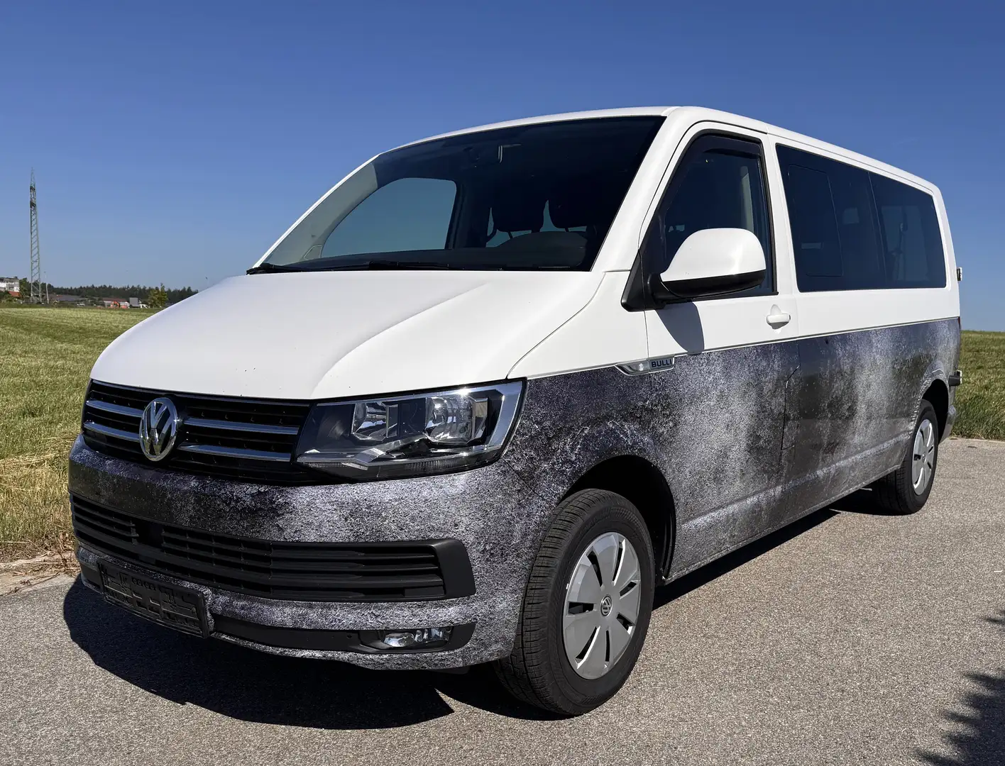 Volkswagen T6 Caravelle lang. Radst. Klima Navi Standh CarPlay Abstandste Weiß - 2