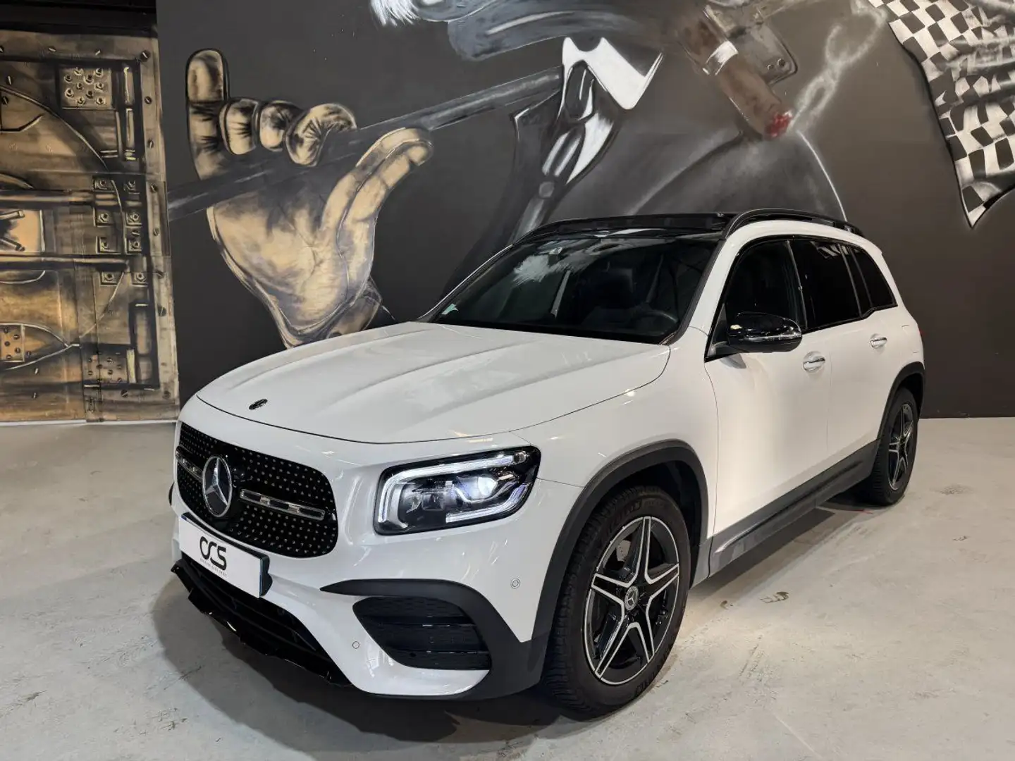 Mercedes-Benz GLB 200 200 d AMG Line 7 places premium plus attelage Blanco - 2