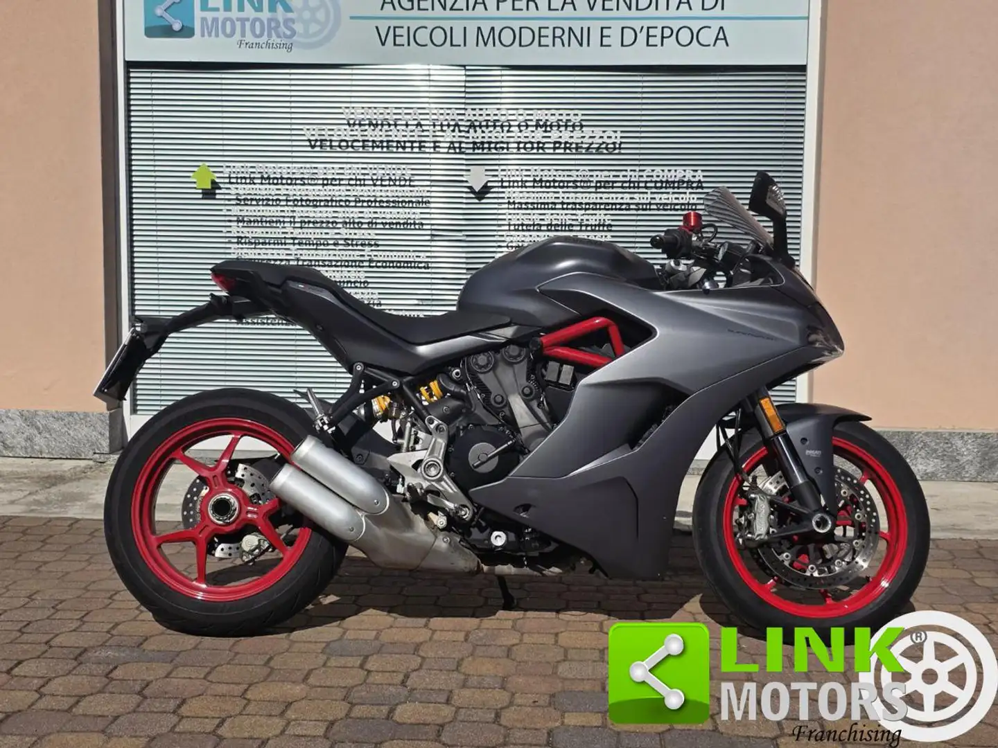 Ducati SuperSport 939 Quick Shift Up & Down Szary - 2