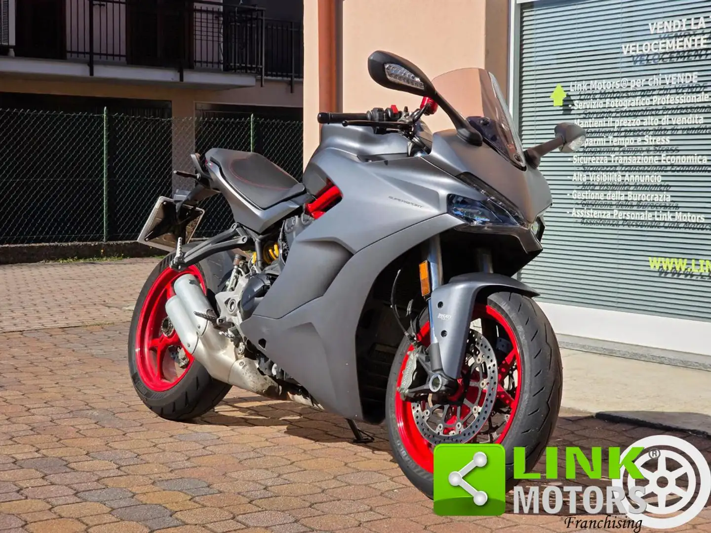 Ducati SuperSport 939 Quick Shift Up & Down Szary - 1