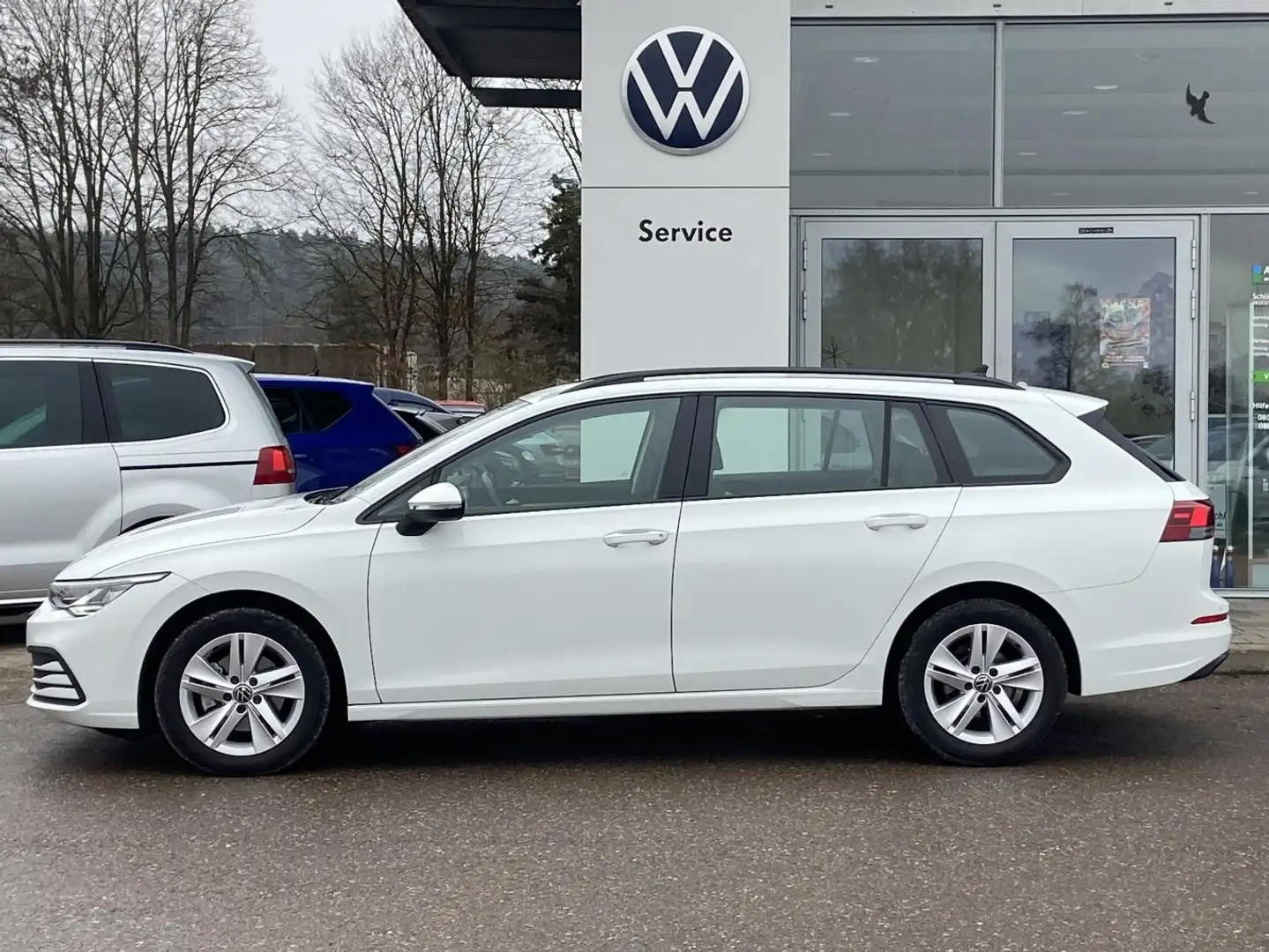 Volkswagen Golf Variant 1.0 TSI Life NAVI+LED+APP-CONNECT+A Weiß - 2