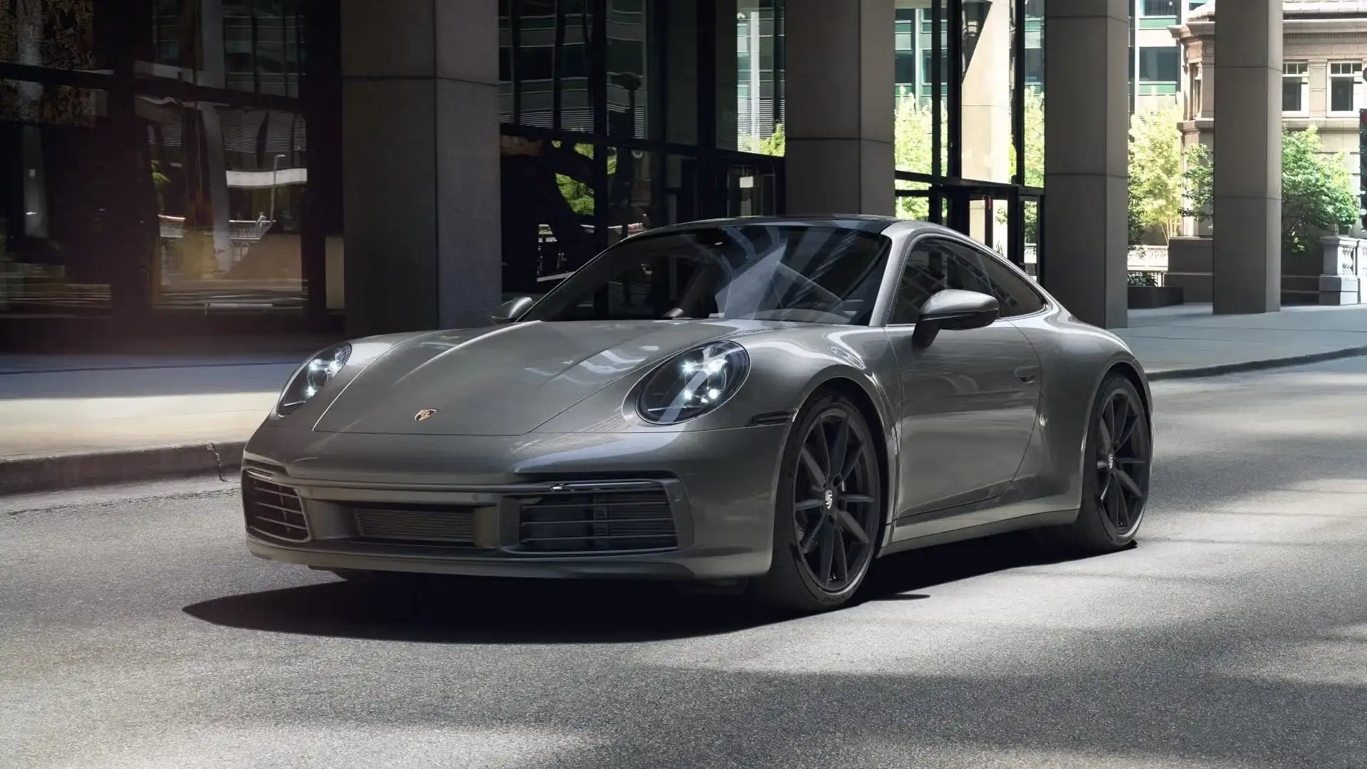 Porsche 992 .1 Carrera |Sportuitlaat |Pano |4-way SportSt|90L Gris - 1