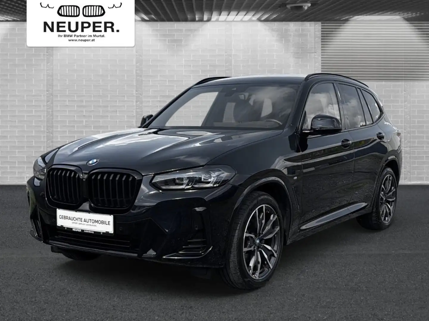 BMW X3 xDrive 20d Schwarz - 1