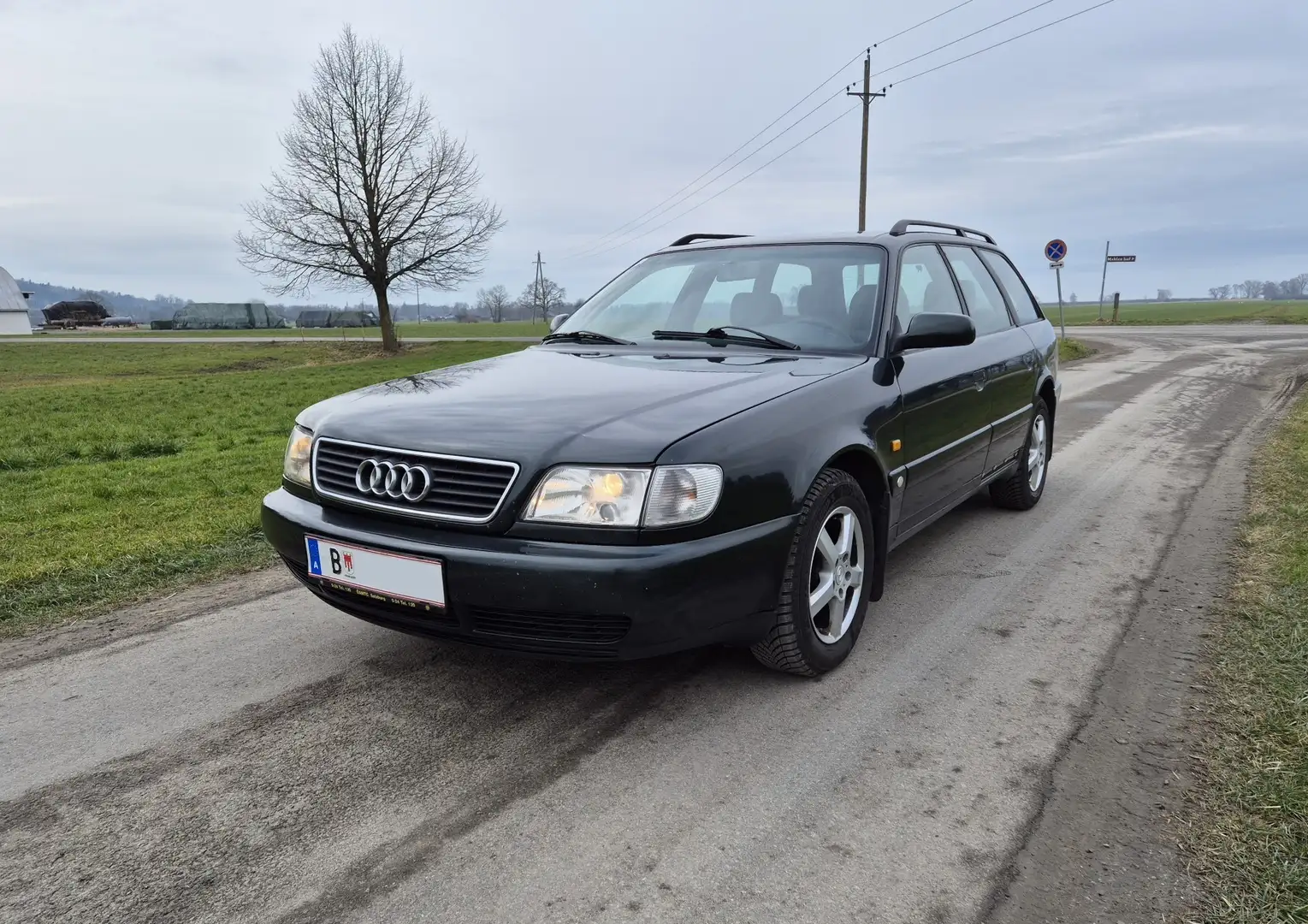 Audi A6 Avant 1,9 TDI C4 Kombi Klima AHK EFH Rarität Zielony - 1