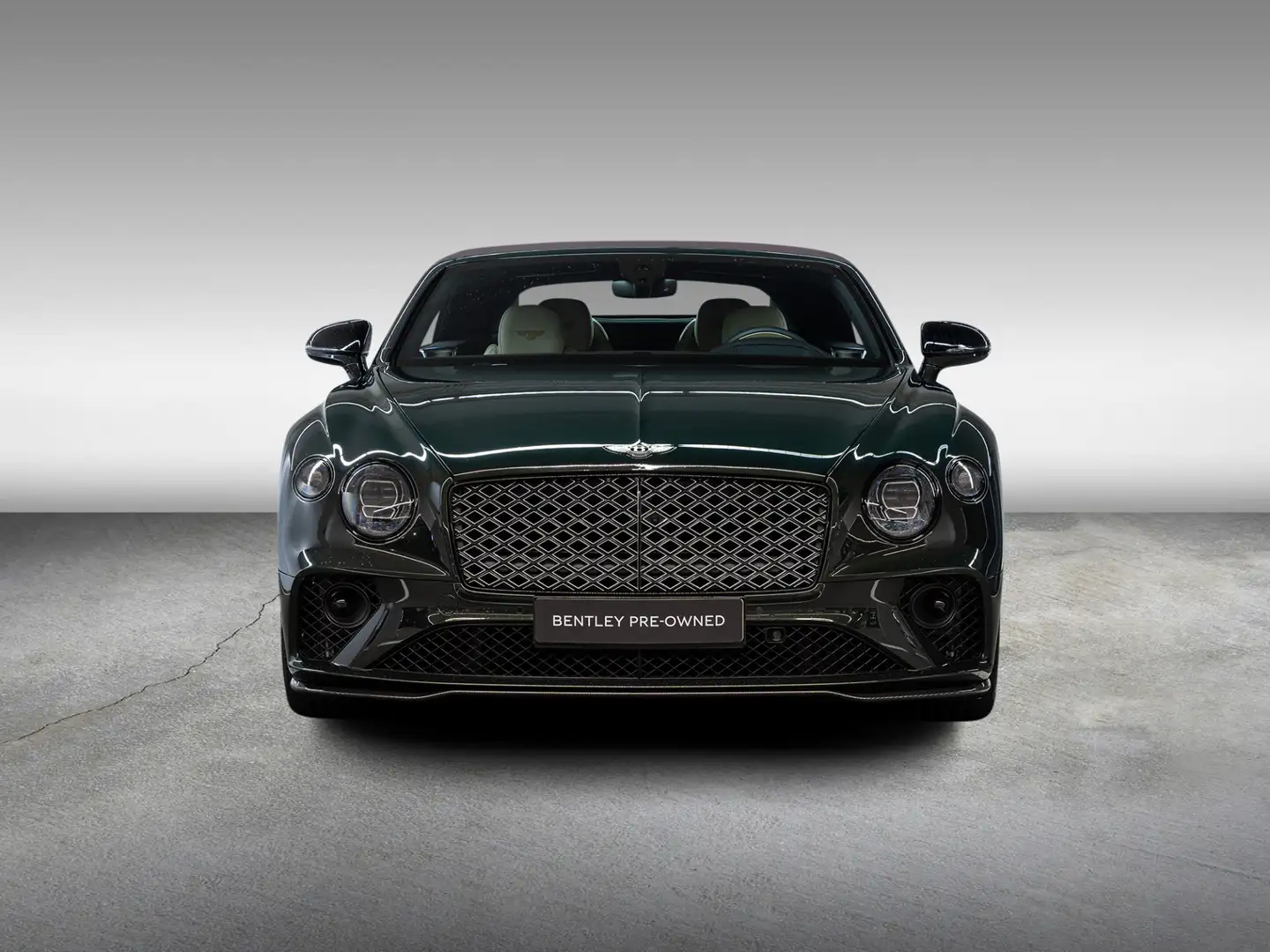 Bentley Continental GTC Mulliner V8 MY23 | Blackline | Rotating Display | Groen - 2