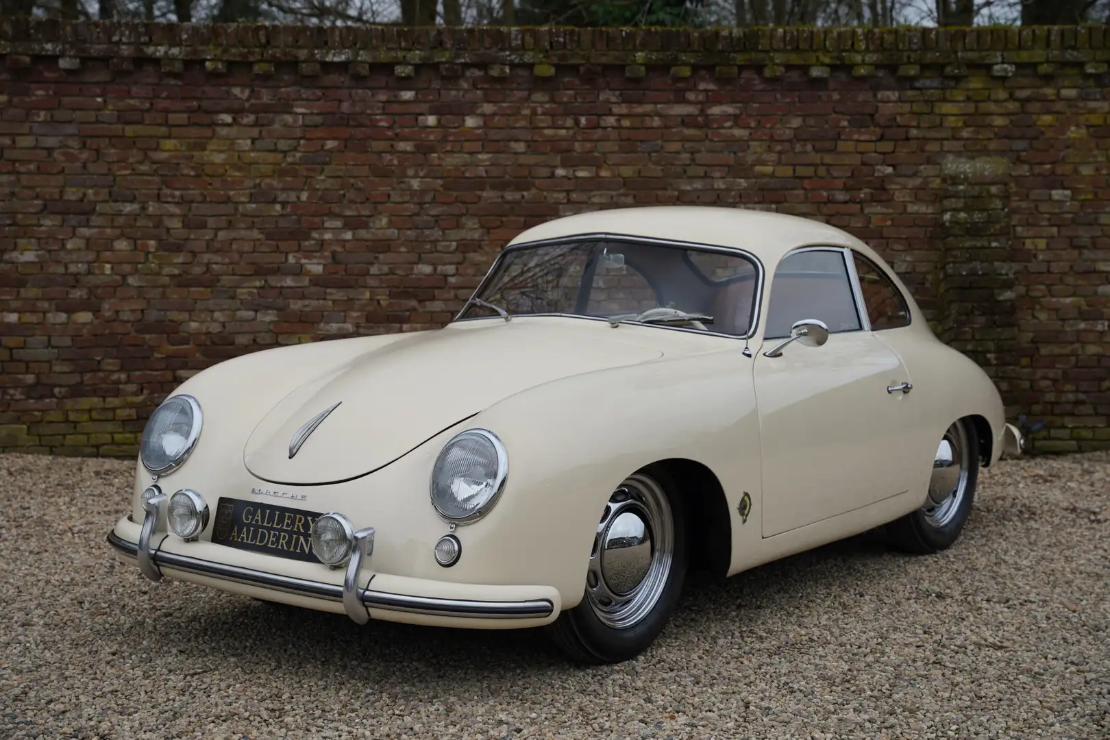 Porsche 356 'Pre-A' Coupé Executed in 'Elfenbein/Ivory' over t Beige - 1