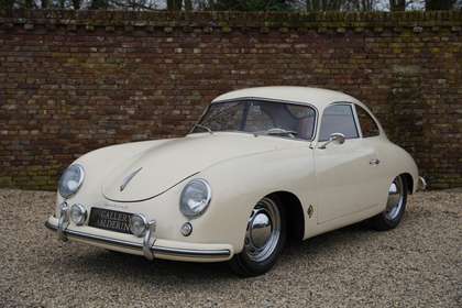 Porsche 356 'Pre-A' Coupé Executed in 'Elfenbein/Ivory' over t