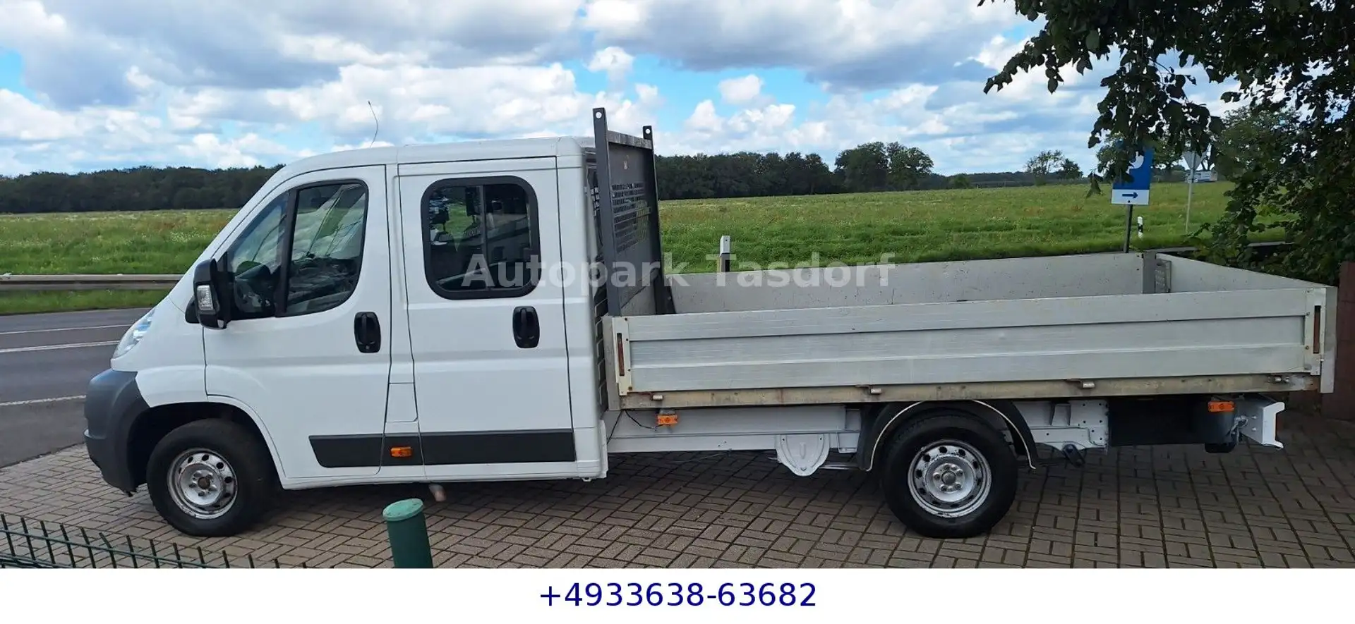 Citroen Jumper Pritsche Doka. 35 L3/Klima/7Sitze/1 Hand/ Weiß - 2